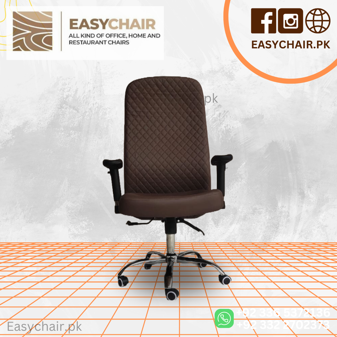 Office Revolving Chair 3513 A Brown