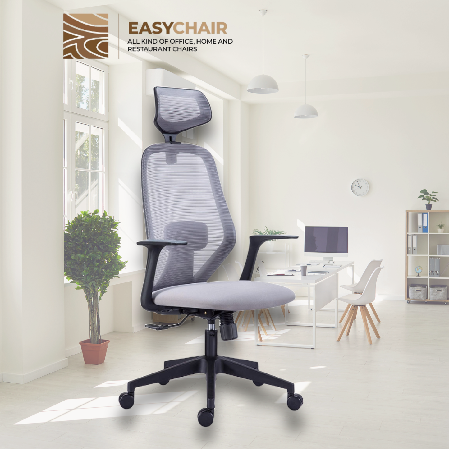 Office Chair 23101 in Black Color