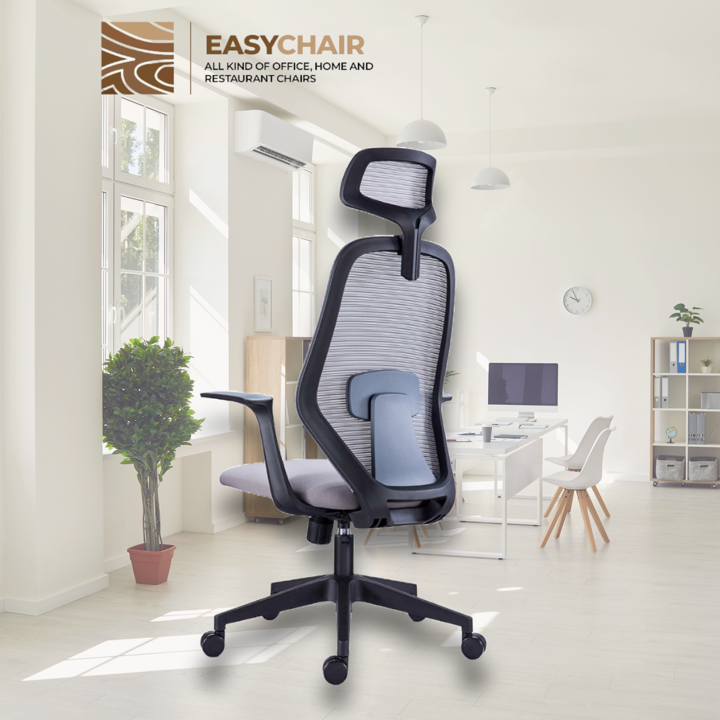 Office Chair 23101 in Black Color