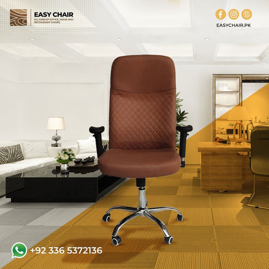 Office Revolving Chair 3513 A Light Brown